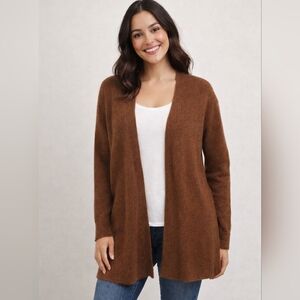 Madewell Merino Wool Blend Brown Cozy‎ Sweater Cardigan Size XS